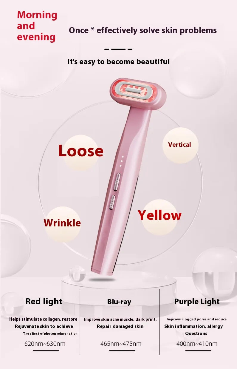 LED Res Light Therapy Facial Wand
