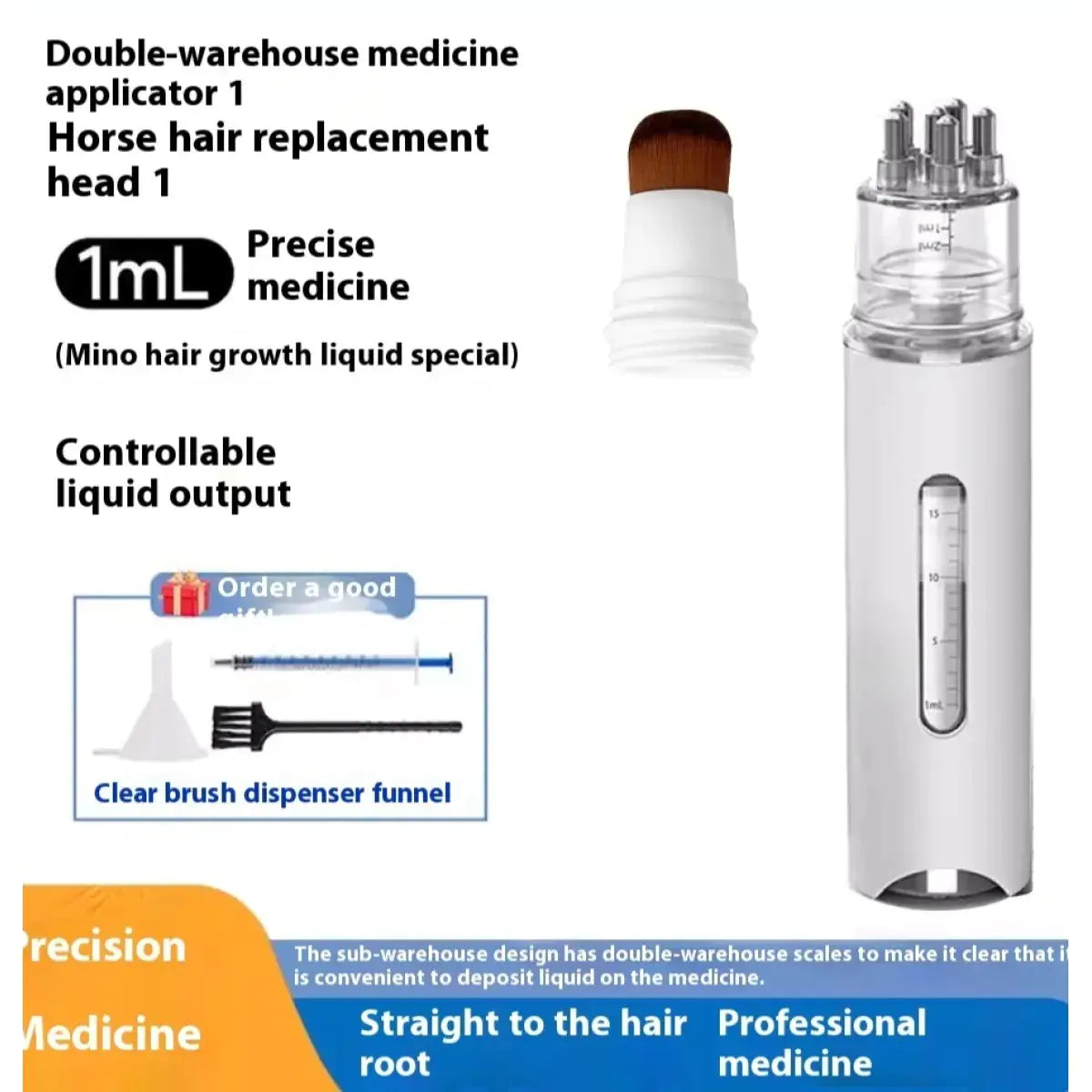 Hair Growth And Solidification Liquid Guide Comb